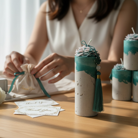 EL YAPIMI %100 DOĞAL ÖZEL GÜN HEDİYE MUMLARI