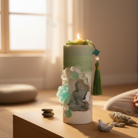 EL YAPIMI %100 DOĞAL İÇERİKLİ MUMLAR